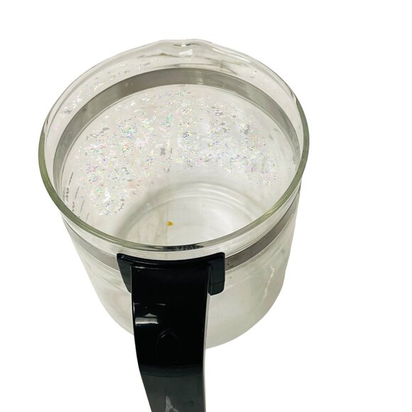 Cuisinart Glass Coffee Carafe Replacement 600ml 5" x 4" Black Handle  Stainless - Picture 4 of 6